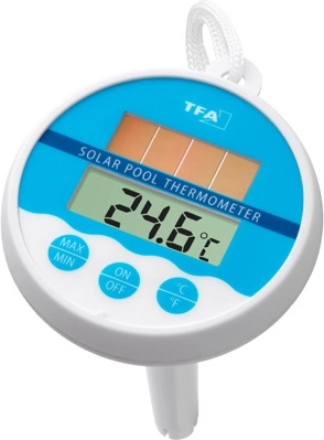 Digital solardrevet pooltermometer TFA