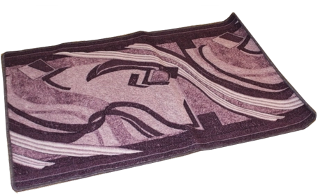 Tæppe MILANO 80 × 120 cm, skridsikkert, kort luv