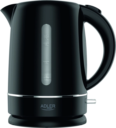 Elektrisk elkedel Adler 1,7 l sort