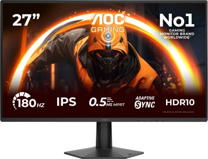 Gaming-skærm AOC 27G50F med IPS-panel og 180 Hz