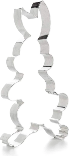 Udstiksform kanin i fortinnet blik 8,8 × 17,5 × 2 cm