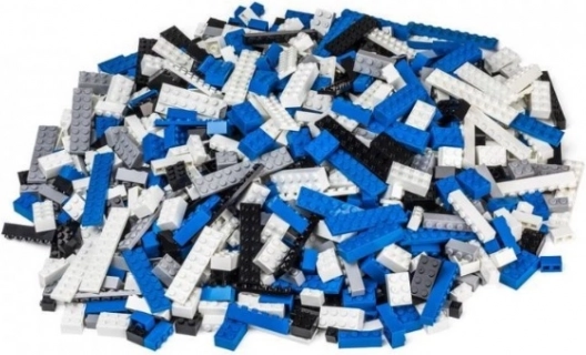 L-W Toys politis byggesæt 1000 stk