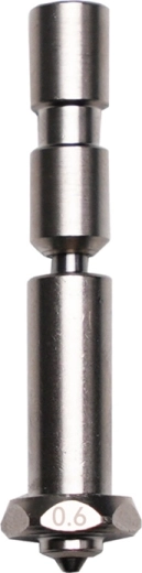 Hurtigskiftedyse 0,6 mm til Anycubic Kobra 3 Max i rustfrit stål