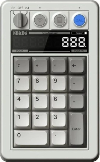 Mekanisk numerisk blok og lommeregner 8BitDo Retro 18 N Edition