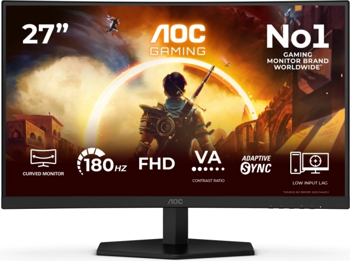 Skærm AOC Gaming C27G42FE 27" buet VA 180 Hz