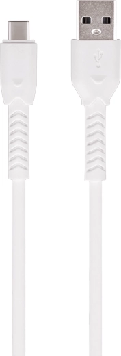 Maxlife USB–USB‑C kabel 1 m hvid