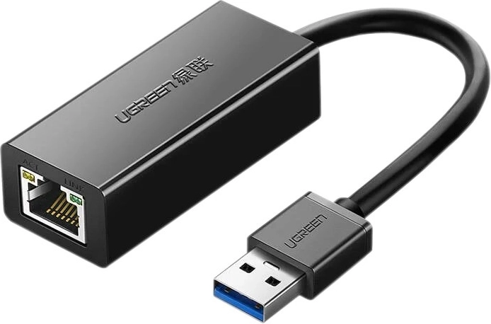 Ugreen CR111 USB 3.0 gigabit-netværksadapter til RJ45 (sort) - 1 stk.