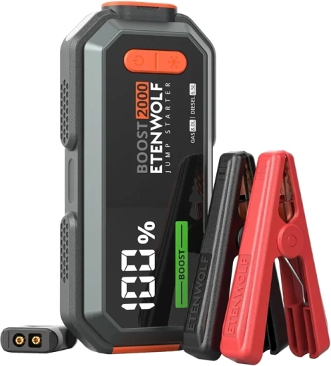 Starthjælp Etenwolf J1 16.000 mAh 2.000 A