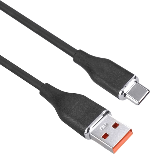 Solight silikone USB-A til USB-C-kabel 2 m - 1 stk.
