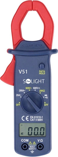 Solight tangamperemeter 20–200 A