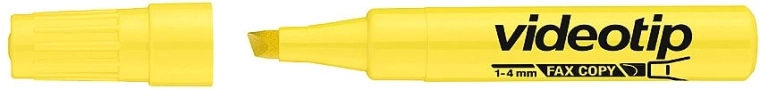 ICO Videotip overstregningstusch gul
