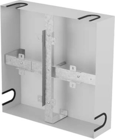 Lanberg kabelreserveholder 400 × 400 mm grå – 1 stk.