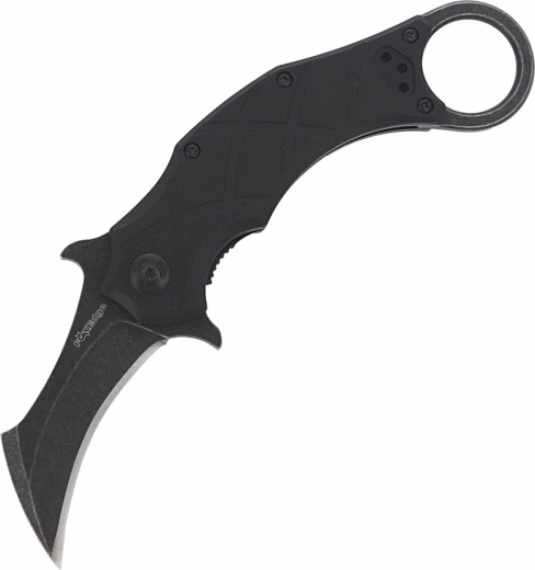 Foldekniv taktisk kniv FOX Knives Edge The Claw 2 karambit 6,9 cm sort