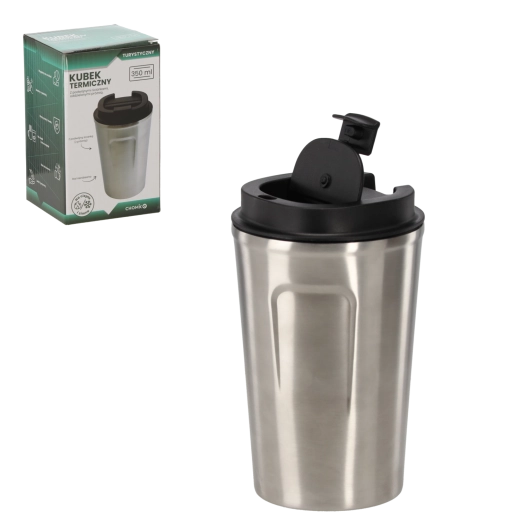 Termokrus 350 ml i rustfrit stål med skruelåg