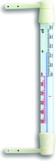 Plastisk vinduestermometer 22 cm, drejeligt
