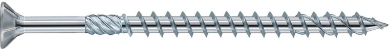 Træskruer til trækonstruktioner 3,5 × 50 mm TX15 galvaniseret (200 stk.)
