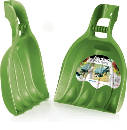 Håndholdte haveregerriver BEAR PAW – olivenfarvede løvskovle fra Prosperplast