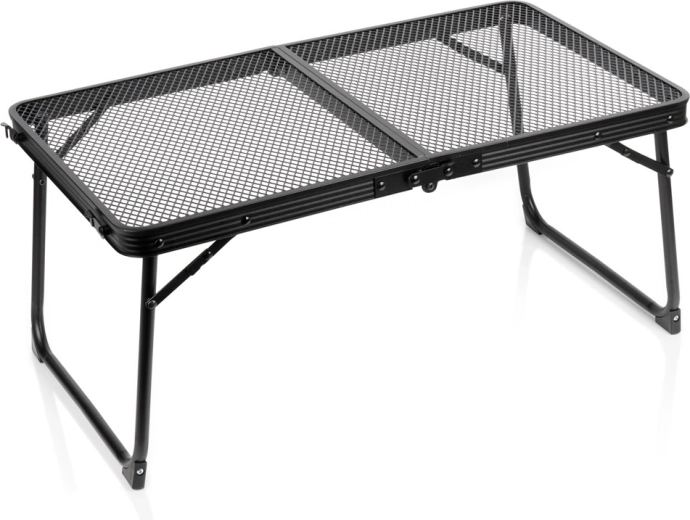 Vilde sammenklappeligt campingbord sort 70 × 40 × 31,5 cm