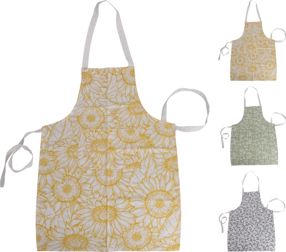 Bomuldsforklæde til køkkenet 60 × 84 cm