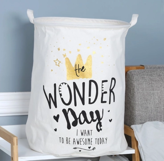 Tekstilopbevaringskurv Wonder Day 45 × 35 cm