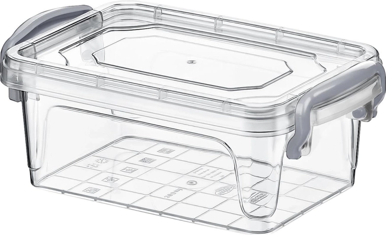 Rektangulær opbevaringsboks Multi Box 0,3 l med tætsluttende låg