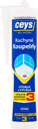 Sanitær silikone CEYS 280 ml – Transparent