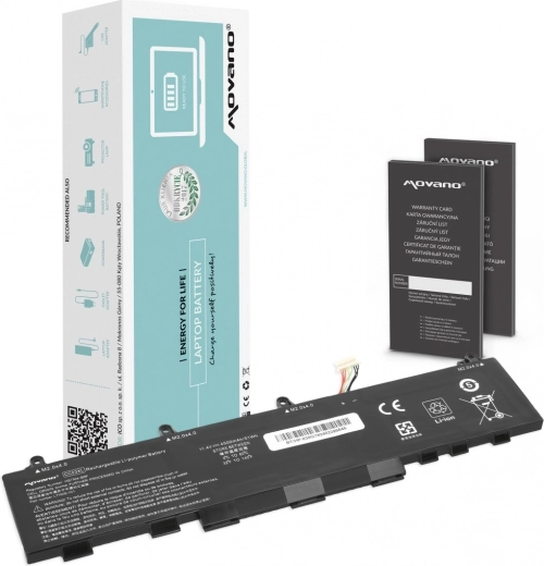 Movano CC03XL-batteri til HP EliteBook 830/840 G7/G8 og ZBook Firefly 14 G7/G8 (4500 mAh, 51 Wh)