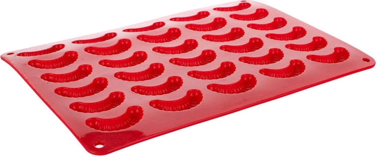 Silikoneform til vaniljekranse Culinaria Red 30 stk.