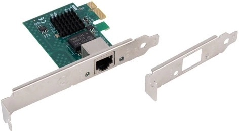 PCIe-netværkskort 2,5GbE RJ45 (PCI Express x1) med low-profile beslag
