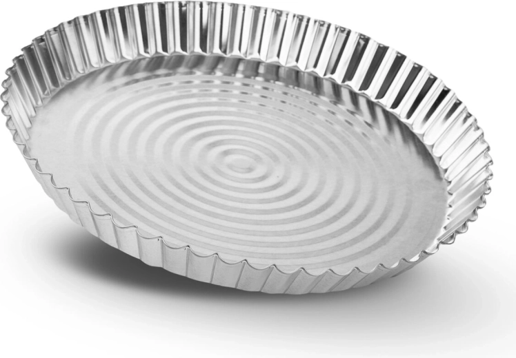 Fortinnet bageform til kage og pizza Flat 27 cm