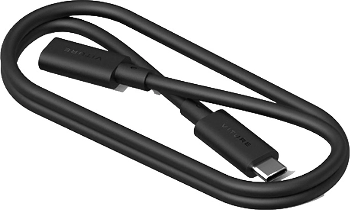VITURE USB‑C forlængerkabel han til USB‑C hun 50 cm (sort)
