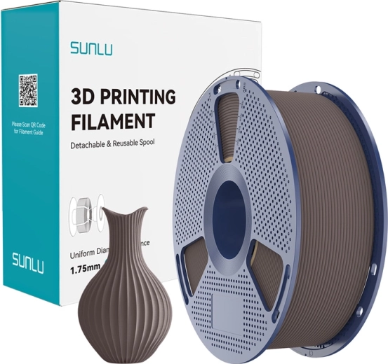 Sunlu PLA Classic chokoladefarvet filament 1,75 mm 1 kg