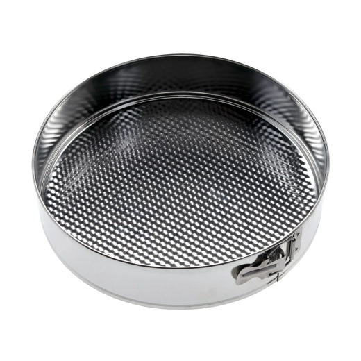 Tærteform med rillet bund 21 cm, galvaniseret stål