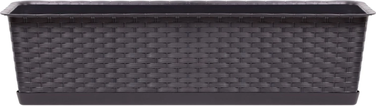 Altankasse med underskål Ratolla Case 49 cm umbrafarvet