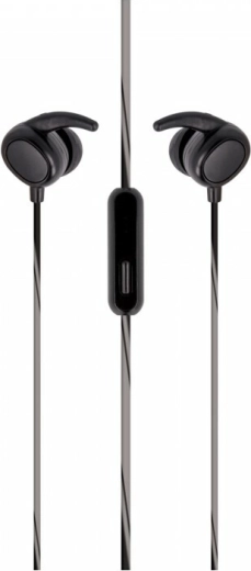 Setty sports kablede in-ear-hovedtelefoner, sort