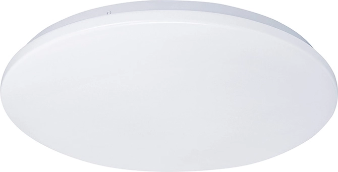 Solight LED-loft- og væglampe Plain 15 W, 1200 lm, 4000 K, rund 26 cm