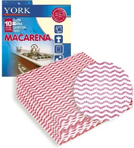 Mikrofiberklude 35 × 35 cm, farvemix, 10 stk.