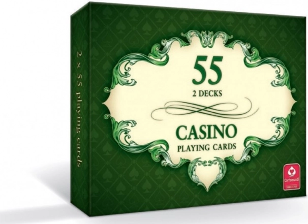 Kortsæt casino 2×55 kort