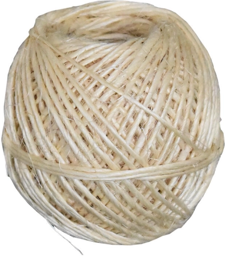 Sisal-snor 2 mm, 250 g, 2000 tex