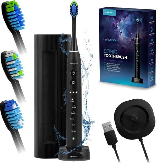 Sonic tandbørste Berdsen Galaxy sort