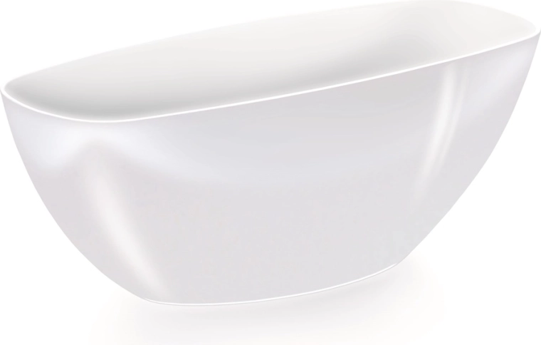 Coubi orkidéfad 36 cm hvid