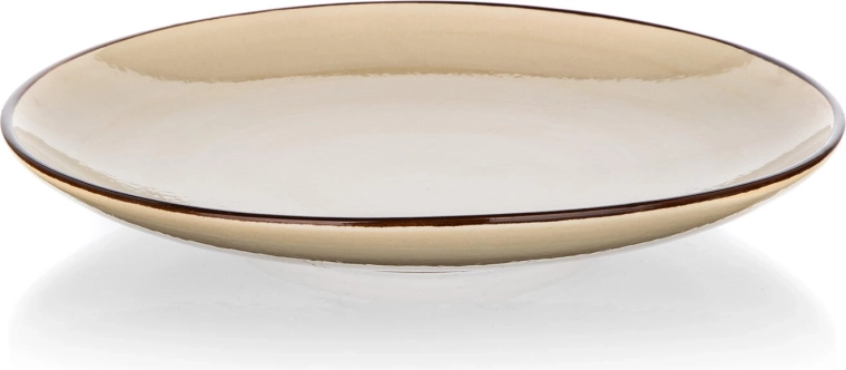 Desserttallerken i keramik 21,5 cm creme Palas