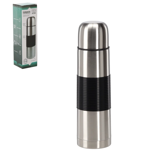 Termoflaske 750 ml ATOS med dobbeltvægget rustfrit stål