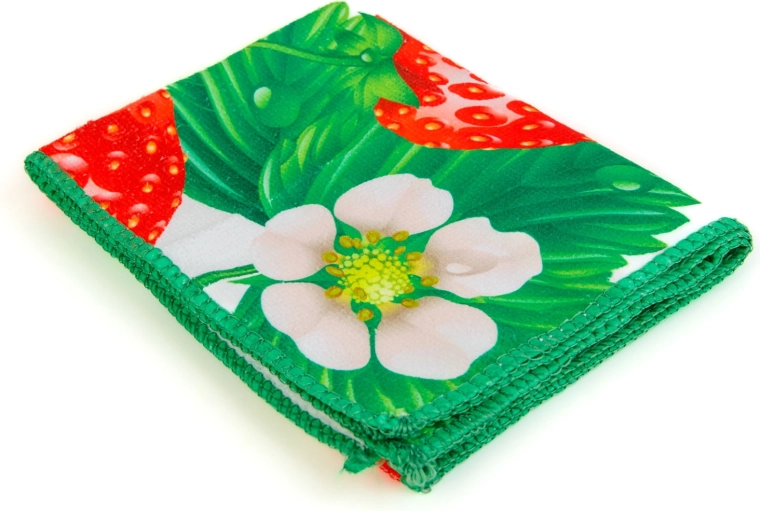 Mikrofiberklud 40 × 60 cm - jordbær