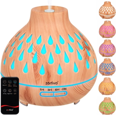 Aroma diffuser og luftfugter Zortiva 400 ml