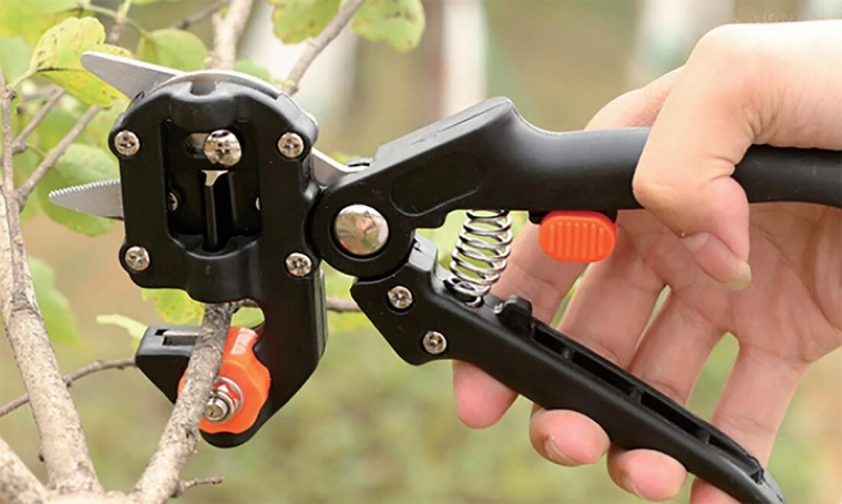 Podekvisende havesaks i rustfrit stål 21 cm