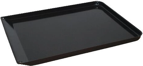 Emaljeret bradepande 44,5 × 32,3 × 2 cm