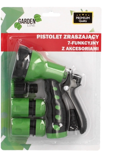 Haveforstøver med 7 funktioner med tilbehør