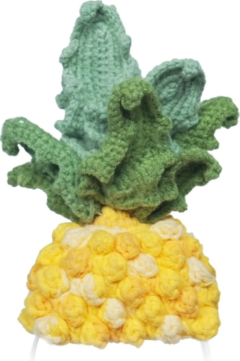 Strikket ananas-kostume til LOONA Premium-robot