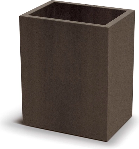 Plantekasse Cubla Case High 36 cm rustbrun